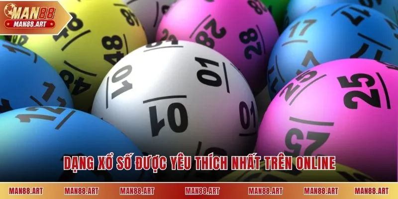 Dạng xổ số được yêu thích nhất trên online