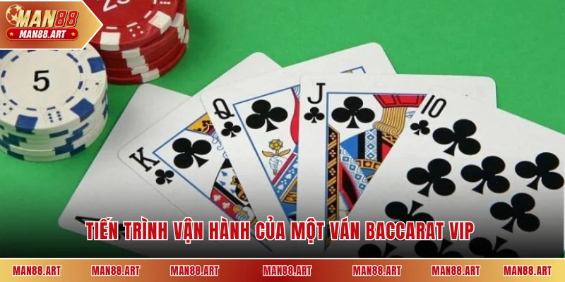 Tiến trình vận hành chi tiết của một ván Baccarat vip Man88